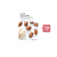 THE FACE SHOP - Real Nature Face Mask - Shea Butter - 1pc (10ea) Set