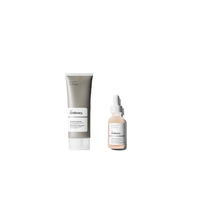The Ordinary - Lactic Acid 10% + HA - 30ml (1ea) + Squalane Cleanser - 50ml (1ea) Set
