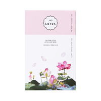 THE PURE LOTUS - Lotus Leaf mask - Wrinkle treatment - 5pcs