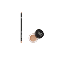 The Saem - Cover Perfection Pot Concealer - 2 Rich Beige (1ea) + Concealer Pencil - 1.4g - 2.0 Rich Beige (1ea) Set