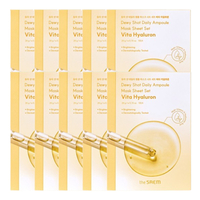 The Saem - Dewy Shot Daily Ampoule Mask - 1pc - Vita Hyaluron (10ea) Set