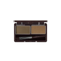 The Saem - Eco Soul Eyebrow Kit - 2.5g x 2 - 01 Natural Brown