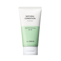 The Saem - Natural Condition Scrub Foam Deep Pore Cleansing - 150ml