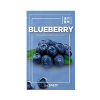 The Saem - Natural Mask Sheet - Blueberry - 1pc