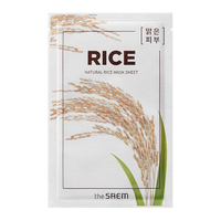 The Saem - Natural Mask Sheet - Rice - 1pc