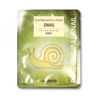 The Saem - Pure Natural Mask Sheet - Snail - 1pc