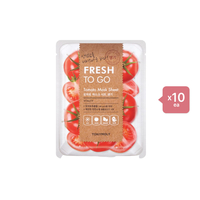 TONYMOLY - Fresh To Go Mask Sheet - TOMATO - 1pc (10ea) Set