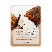 TONYMOLY - Pureness 100 Mask Sheet - Shea Butter - 1pc