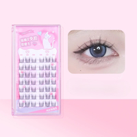 VEECCI - Cat Elf Self-Adhesive False Eyelashes - 42pcs - Pure Cat Elf