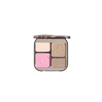 VEECCI - Free Easy-to-draw Highlight Contour Copmact - 8g - V03 Almond Coffee