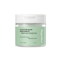 Veganifect - Clean and Glow Green Barley First LHA Toner Pad - 60ea