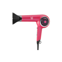 Vidal Sassoon - 1800W Professional Hair Dryer VSD180K 200-240V - 1pc - Black Pink