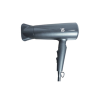 Vidal Sassoon - Foldable Hair Dryer VSD1512BK - 1pc - Black