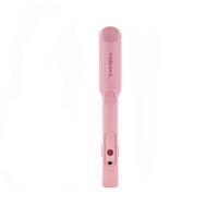 VODANA - Twin Softbar Wide Flat Iron 1.5inch (100-240V) - 1pc - Milk Tea Rose