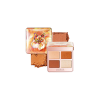 Zeesea - Colorful Animal Four-Color Eyeshadow - 3.5g - X05 Sunset