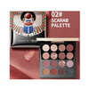 Zeesea - The British Museum Enchanting Egypt Eyeshadow Palette 16 Shades - 17g - 02 Scarab