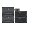 BLUETTI 2*AC300 + 2*B300 +
1*P030A Home Battery Backup
Power,  Grid-tied Whole Home
Battery Backup, 
2*AC300+2*B300+P030A 6000W, 
6144Wh,  w/ Fusion Box