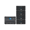 BLUETTI AC300 + 4*B300 Home
Battery Backup Grid-tied
System,  3, 000W AC Pure Sine
Wave Inverter,  2400W
Max.Solar Input