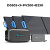 Bluetti Portable Solar
Generator D050S+3*PV200+B230
Power Station and Solar Panel
Combo