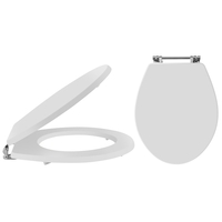 Abattant toilette WC Richmond rétro blanc