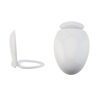 Abattant WC Duroplast Langtree Avec Frein de Chute