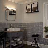 Applique salle de bain LED 12W Varese 60x7cm