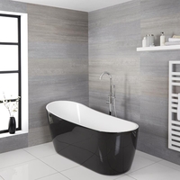 Baignoire Îlot Noire 72 x 180cm