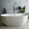 Baignoire îlot ovale 150 cm - Design moderne sabot 2 places - Hudson Reed