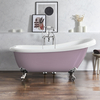 Baignoire îlot rétro – 171 x 74 cm – Violet - Pieds chromés - Legend - Hudson Reed