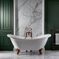 Baignoire îlot rétro – 175 cm x 73 cm – Pieds patte d