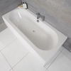 Baignoire rectangulaire 75x170cm double dos