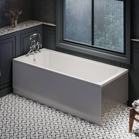 Baignoire rétro – 170 x 75 cm - Tablier frontal de qualité première - Richmond - Hudson Reed