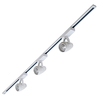 Biard 3 Spots led 12W sur rail 2m Blanc