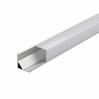 Biard Profilé alu LED 100cm Boîtier - Lot de 5