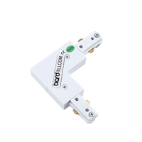 Biard Raccord en L blanc pour rail spot LED