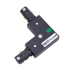 Biard Raccord en L noir pour rail spot LED