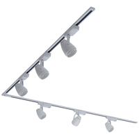 Biard Spot LED 12W sur rail 2 x 2m Blanc - Pack de 6