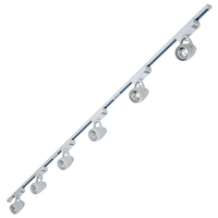 Biard Spot LED 12W sur rail 3 x 1m Blanc - Pack de 6
