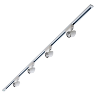 Biard Spot LED 7W sur rail 2m Blanc - Pack de 4