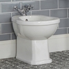 Bidet à poser rétro – Blanc – 40, 5 cm x 39 cm - Richmond