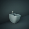 Bidet rectangulaire à poser - Gris mat - Hudson Reed x Rak Ceramics