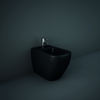 Bidet rectangulaire à poser - Noir - Hudson Reed x Rak Ceramics