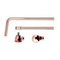 Bonde baignoire rétro - Avec trop-plein - Exposée - Cuivre Brillant - Hudson Reed