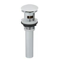 Bonde lavabo bouton poussoir - Blanc - 60 x 39 cm - Select