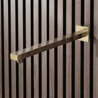 Bras de douche mural – Or satiné - Lyra