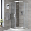 Cabine de douche d’angle quart de cercle – 90 x 90 cm – Portland - Hudson Reed