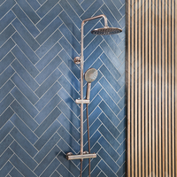 Colonne de Douche - Mitigeur Barre Thermostatique - Cuivre - Hudson Reed