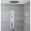 Colonne de douche digitale encastrée & pommeau de douche plafond rond Ø40 cm - Narus