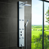 Colonne de Douche Hydromassante Thermostatique Acier Inoxydable Chromé