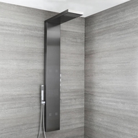 Colonne de douche thermostatique – Gris foncé – Select